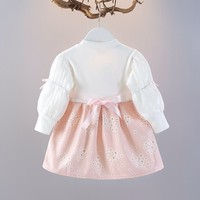 Nouvelle Robe Longue de Printemps pour Fille, Modèle 'Sweet and Lovely', Vêtement Décontracté pour Fille, Robe de Princesse Lapin