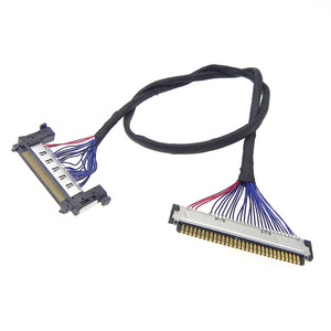 JAE RE51 0,5 mm pitch naar FI-X30M 1,0 mm pitch differentiële LCD-scherm signaaldraad voor industrieel touchscreen - Product Image 2