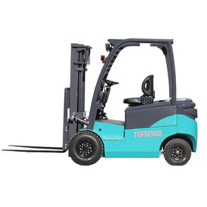 Chariot élévateur électrique de marque 2 tonnes 4 roues Batterie au plomb-acide Manutention d'entrepôt avec déplaceur latéral électrique et options de pneus - Product Image 2