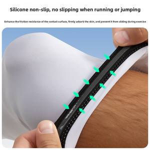 Genou manches été cyclisme anti-dérapant réfléchissant genouillères Sports de plein air <span class=keywords><strong>basket</strong></span>-ball course étendu jambières chaussettes élastiques - Product Image 2