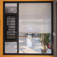Ventanas Abatibles de Aluminio con Rotura de Puente Térmico, Doble Acristalamiento, Vidrio Templado Insonorizado, Calificadas por Energy Star para Baños Modernos