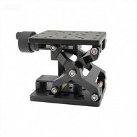 Table de levage manuelle REALMAX à axe Z de haute précision PT SD408 avec course de 60 mm
