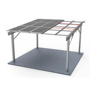 Structure de <span class=keywords><strong>carport</strong></span> solaire à <span class=keywords><strong>prix</strong></span> <span class=keywords><strong>d</strong></span>'usine <span class=keywords><strong>en</strong></span> acier au carbone haute résistance, montée au sol, pour stationnement de voitures - Product Image 6