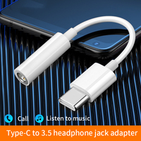 Adaptateur audio USB-C vers 3,5 mm avec décodage numérique, convertisseur de casque Type-C pour mobile