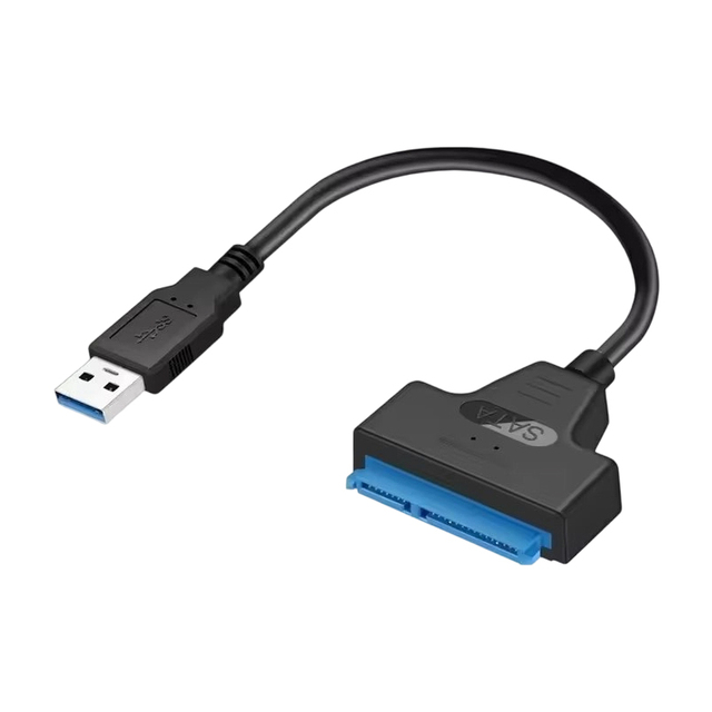USB 3.0 to SATA Adapter Cable for 2.5 Inch HDD SSD Hard Drive Driver Free Plug and Play High Speed 6Gbps UASP Supported
