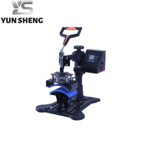 Machine de transfert thermique par sublimation semi-automatique 6 en 1 pour vêtements sur machine à presser les vêtements