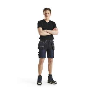 เสื้อยืด336010299900L สีดำคอวีสีดำ-EAN เสื้อยืดทำงาน7330509602539และเสื้อโปโล - Product Image 3