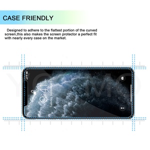 Temperato Protezione Dello Schermo di Vetro per il <span class=keywords><strong>iPhone</strong></span> <span class=keywords><strong>11</strong></span> <span class=keywords><strong>Pro</strong></span>/XS/X di Caso da 5.8 <span class=keywords><strong>pollici</strong></span> Amichevole 2 Pack - Product Image 4