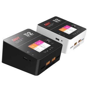 เครื่องชาร์จแบตเตอรี่อัจฉริยะ ISDT D2 200W 20A 100-240V AC ช่องสัญญาณคู่ รองรับการชาร์จเร็ว 1-6S Li-Ion Life Nicd Nimh ประสิทธิภาพสูง - Product Image 5