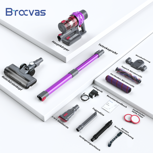 BOCO <span class=keywords><strong>G10</strong></span> Purple 10000Pa Limpiador de uso doméstico 140W Polvo limpio Tubo telescópico Aspiradora ciclónica Aspiradora inalámbrica - Product Image 2