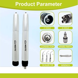 Kit Professionale per Manipoli Dentali ad Alta e Bassa Velocità, Aria Compressa, con Pulsante, 4 Fori, 2 Fori, Turbina, Contrangolo, Manipolo Dritto - Product Image 2