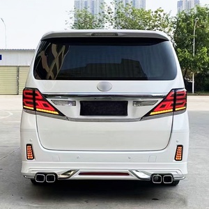 ชุดแต่ง PM Upgrade 2018 ไฟหน้า LED กันชนหลัง บาร์หน้า ชุดแต่งรอบคันสำหรับ Alphard 2008-2014 สภาพใหม่ ช่องตัดไฟตัดหมอก แบบ Bolt-On - Product Image 4