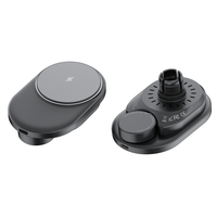 Neues Private Design Trend Produkt uhr & Handy 2 in 1 Magnetisches kabelloses Auto ladegerät für Telefon und Iwatch