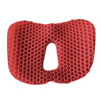 Ortho pä dische elastische Silikon Waben Tpe Stuhl Autos itz Kissen Pad 3d Gel Sitzpolster Atmungsaktive Unterstützung Tpe Sitzkissen