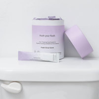 Nettoyant moussant pour cuvette de toilette 5 en 1 sans produits chimiques durs avec 30 paquets de poudre