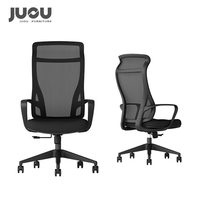 Chaise de bureau exécutive ergonomique moderne en gros avec support orthopédique, pivotante en maille, pour ordinateur professionnel