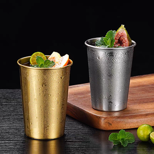 カスタム304ステンレス鋼再利用可能コーヒータンブラービールマグカップ冷たい飲み物用プレミアムカップ - Product Image 4