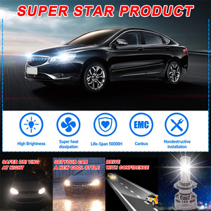 หลอดไฟหน้ารถยนต์ CAR-REFINE 140W 11000LM X5P LED สำหรับรถยนต์ H4 Canbus 6000K H1 H7 H8 H11 9005 ไฟตัดหมอก LED สำหรับ E39 หลอดไฟหน้า LED 16 - Product Image 3