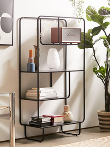 Nordic Contracted Steel Display Storage Shelf Hallway Wall Narrow <strong>Sofa</strong> Side <strong>Table</strong> <strong>Console</strong> <strong>Table</strong> - Product Image 3
