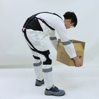 Exosquelette passif léger toutes saisons avec bande de soutien pour la flexion, offrant confort, sécurité et protection