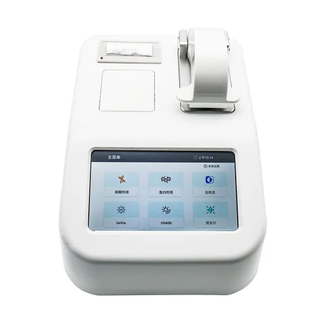 Espectrofotómetro ultra-micro de detección automática para uso en laboratorio con alta precisión con luz de xenón