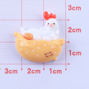 Buena Calidad Stock a granel Happy Garden Farm Theme Flat Back Resina Accesorios Diy - Product Image 3