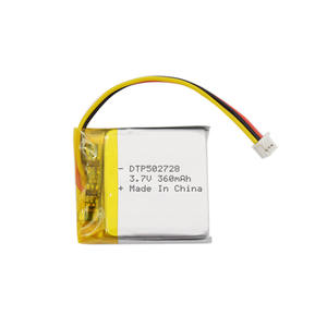 Batterie lithium-ion 501525 190mAh 3.7V OEM d'origine, polymère, vente en gros, bonne qualité, grande capacité - Product Image 1
