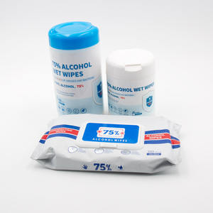 ผ้าเช็ดทำความสะอาดฆ่าเชื้อแอลกอฮอล์ <span class=keywords><strong>75</strong></span>% คุณภาพพรีเมียม แบบไม่ถักทอ 100 แผ่น ขนาด 8.5*11.5 ซม. - Product Image 5