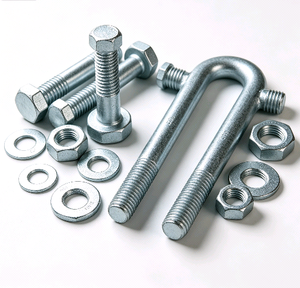 Pernos hexagonales galvanizados en caliente de alta resistencia de acero al carbono anticorrosión para la construcción de puentes y viaductos - Product Image 4