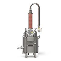 Distillateur d'huiles essentielles en acier inoxydable 120L, machine d'extraction d'hydrolat pour lavande et rose