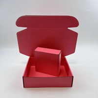 Boîtes rigides ondulées en kraft recyclable écologique avec impression personnalisée pour emballage cadeau et artisanat en gros en stock