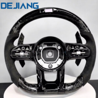 Volant en fibre de carbone forgé fourni par l'usine pour Mercedes-Benz AMG W204 W222 W207 Classe S Classe G GT avec LED