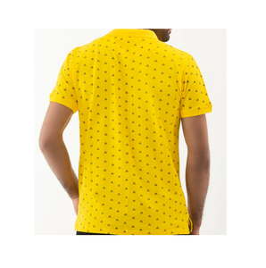 Polos de golf à manches courtes 100% coton pour hommes Chemise de travail à rayures colorées avec col rond surdimensionné pour le fitness - Product Image 6
