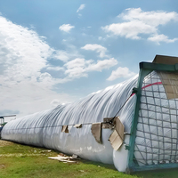 8FT 9FT 10FT diamètre UV haute résistance cinq couches Silo sac/sac d'ensilage/sac de grain