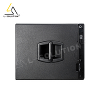 1 buah Subwoofer 18 inci aktif daya tinggi Flyable kompak dengan algoritme 8ohm Output 2000W
