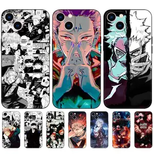 Hot Selling Fashion Style Handsome Black White Anime Characters Mobile Phone Case