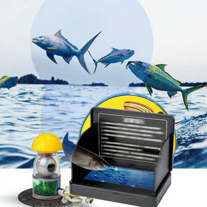 Caméra de pêche sous-marine WiFi 4K, 30 m, objectif fisheye, vidéo, étanche IP68, écran LCD, batterie au lithium écologique, détecteur de poissons - Product Image 2