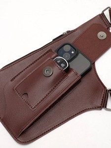 مخصص شعار منقوش خمر للماء بو بندقية فائدة سترة مكافحة السرقة Crossbody حبال الجلود تسخير حقيبة الخصر - Product Image 4