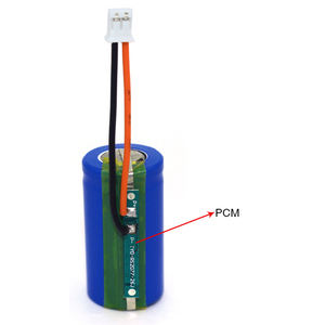 18350 900Mah Sel Baterai Ion Lithium Isi Ulang dengan Kabel - Product Image 1