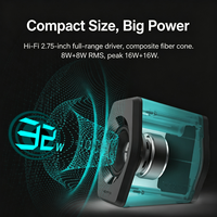 Altavoces para Juegos EDIFIER HECATE G2000, 2.0 Canales, 32W, RGB, 5.1, USB, AUX, Altavoces de Escritorio para PC de Rango Completo de 2.75 Pulgadas