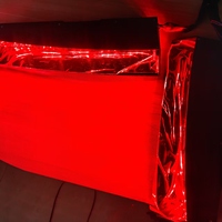 Nouvelle lumière stroboscopique LED pour pare-soleil de voiture tricolore, haute luminosité, lumière d'avertissement d'urgence universelle pour véhicule