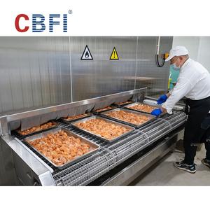 Автоматическая нержавеющая сталь 2000 кг/ч криогенная туннельная морозильная камера мгновенной заморозки оборудования - Product Image 2