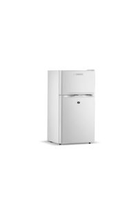 Refrigerador Pequeño de 80L con Doble Puerta y Congelador Superior, <span class=keywords><strong>Mini</strong></span> Refrigerador para Dormitorio, Apartamento u Hotel - Product Image 3