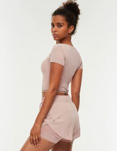 2022 gros femmes 2 en 1 Shorts de course Double couche séchage rapide Yoga Gym entraînement Shorts athlétiques pour les femmes avec poches - Product Image 3