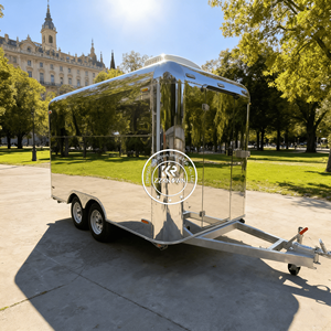 Remolques de Comida Móviles para Hornos de Pizza, Food Truck, Remolque de Comida Rápida, Remolque de <span class=keywords><strong>Tacos</strong></span> Totalmente Equipado, Carrito de Café Móvil - Product Image 3