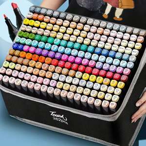 ปากกามาร์คเกอร์สองหัว 80 สี สำหรับเด็กและผู้ใหญ่ ระบายสี วาดภาพ ระบายแบบ สำหรับศิลปิน - Product Image 4