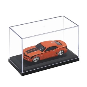 Yageli Hot Sale for Transparent Acrylic Customizable Size Thickness Model Car <b>Display</b> <b>Case</b> Custom Logo 1/18 Scale Diecast - Product Image 2