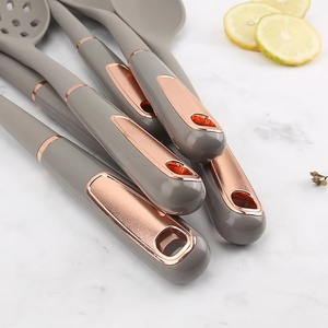 High Quality <b>Silicone</b> Cooking Utensils Cookware Kitchen Utensils Set Cooking <b>Tool</b> Sets with Holder - Product Image 5