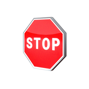 Señal de Tráfico LED y Reflectante IP55, Señal de Parada Luminosa para Advertencia Vial - Product Image 2