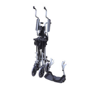 כסא גלגלים ידני מתקפל מסגסוגת אלומיניום לטיפול בקשישים - Product Image 1